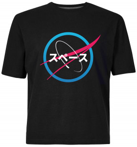 Tričko s potiskem NASA Japan