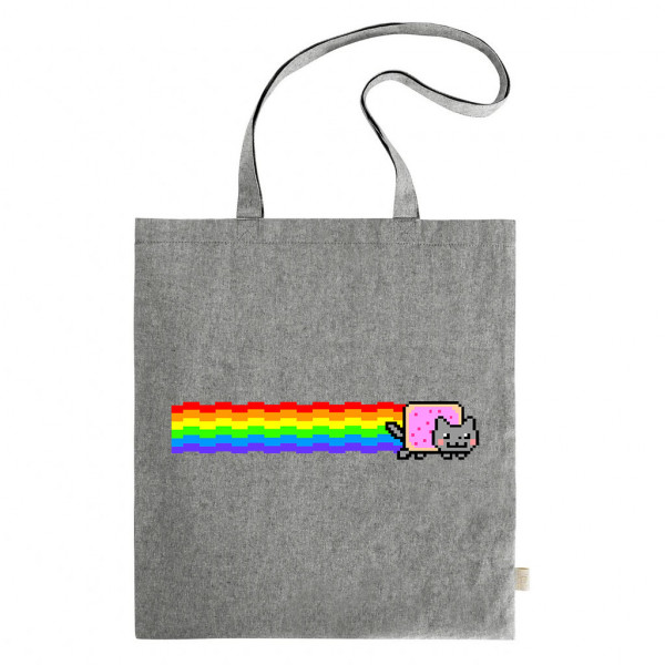Nákupní taška Nyan Cat Meme 38 x 42 cm