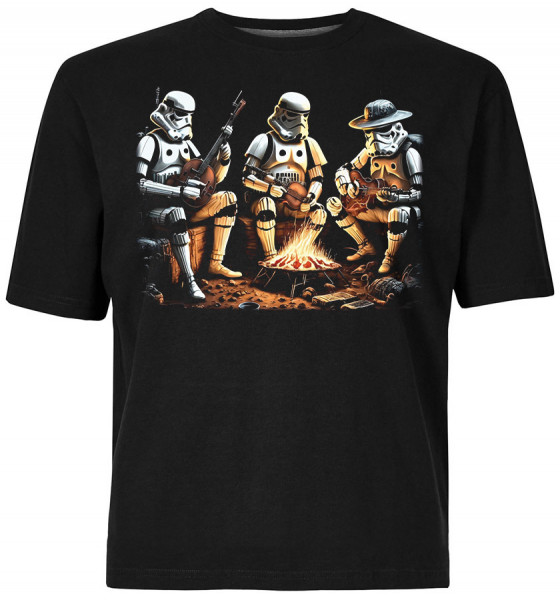 T-shirt Camping Stormtroopers