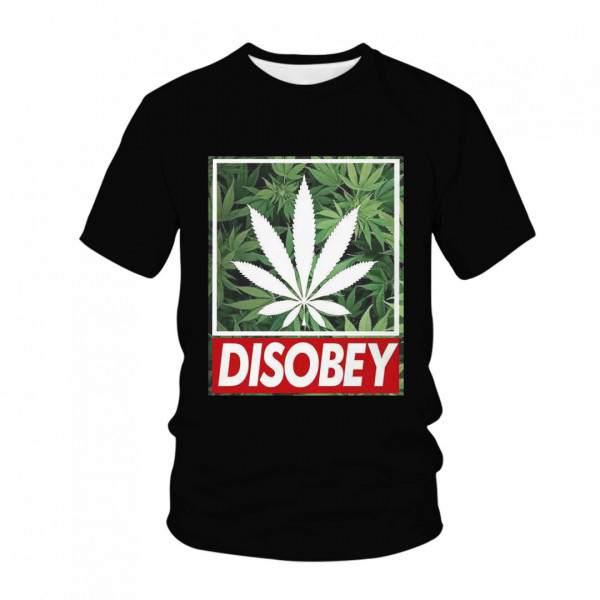 Tričko Disobey Weed