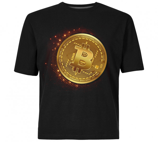 Tričko Bitcoin bavlna