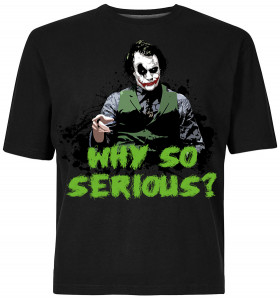Tričko Joker Why So Serious bavlna
