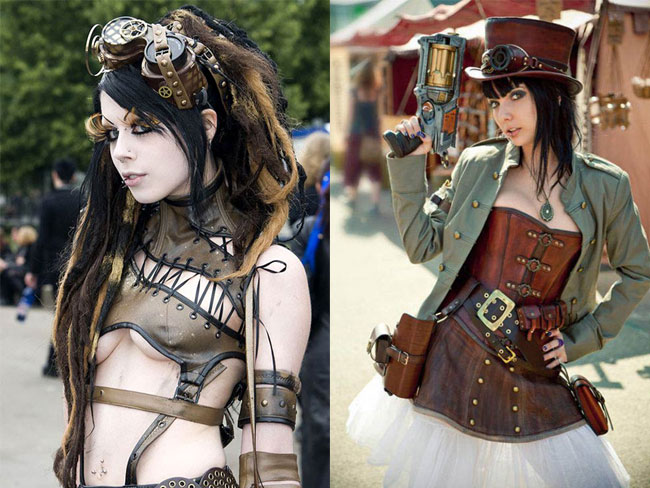 Steampunk girls